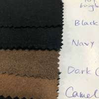 50% Wool 40% Polyester 600g/m similar melton brushed fabric in stock factory supply