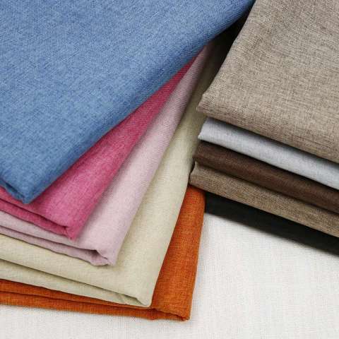 New arrival 100% dyed  Linen fabric for curtains garment and others