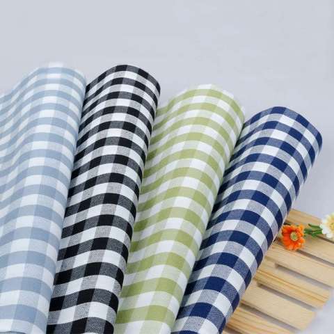 Anti-static textiles design 57''/58'' checker design cotton yarn dyed fabric